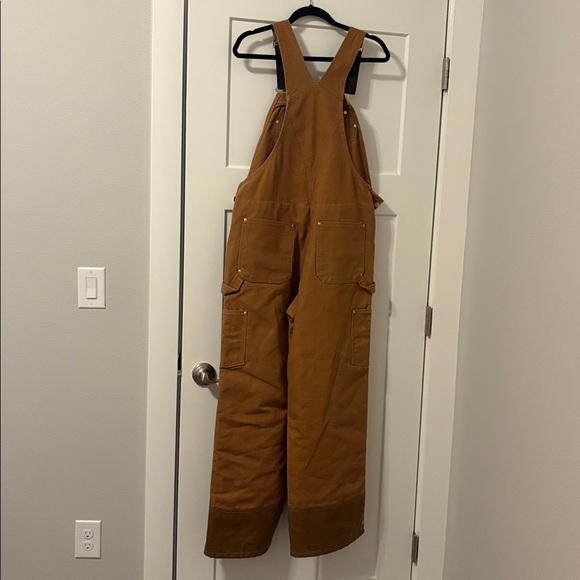 Carhartt Quilt Lined Insulated Bibs - Picture 6 of 7
